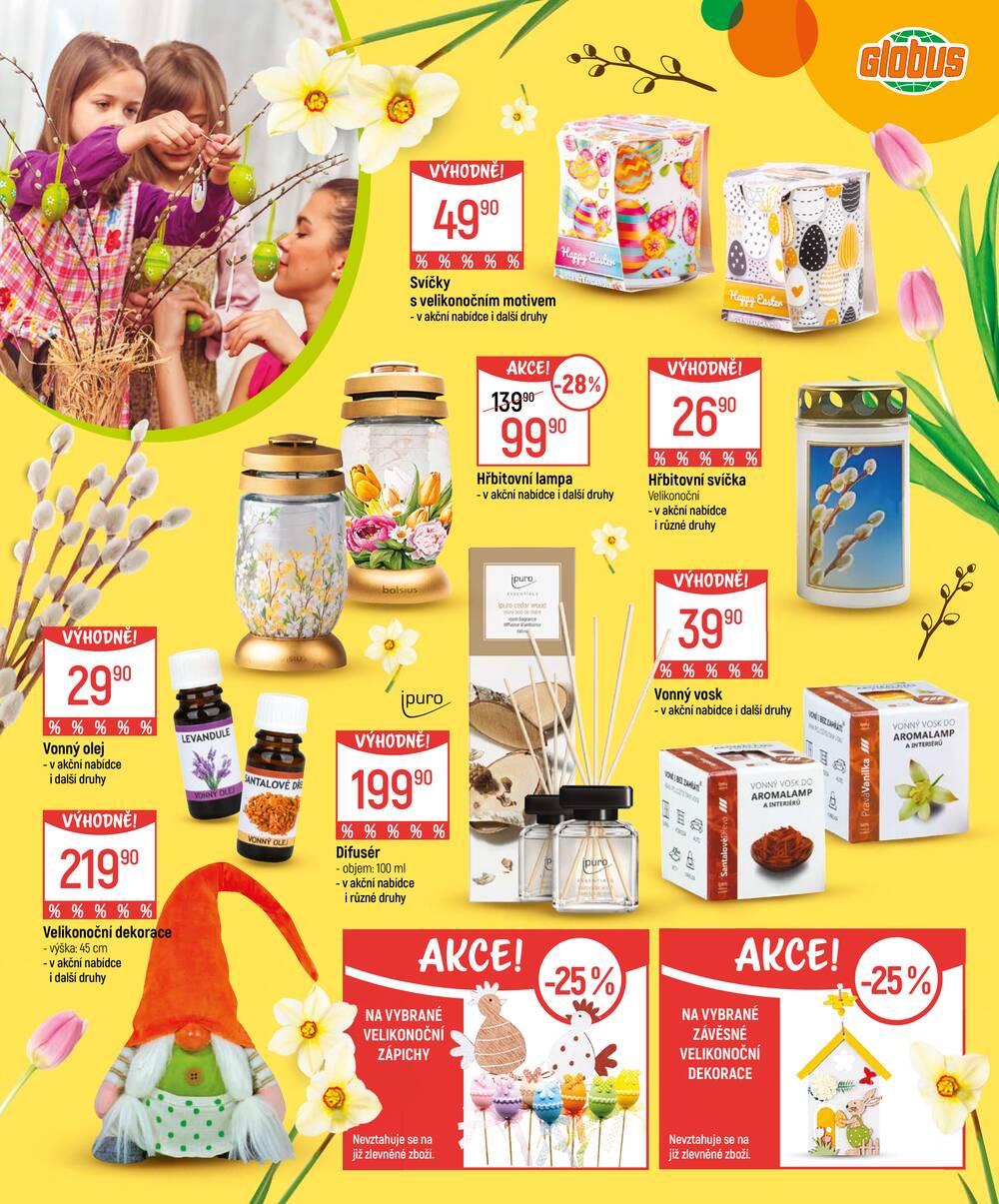 Akční leták Globus 4.3. - 5.4.2026 - Globus Chotíkov u Plzně