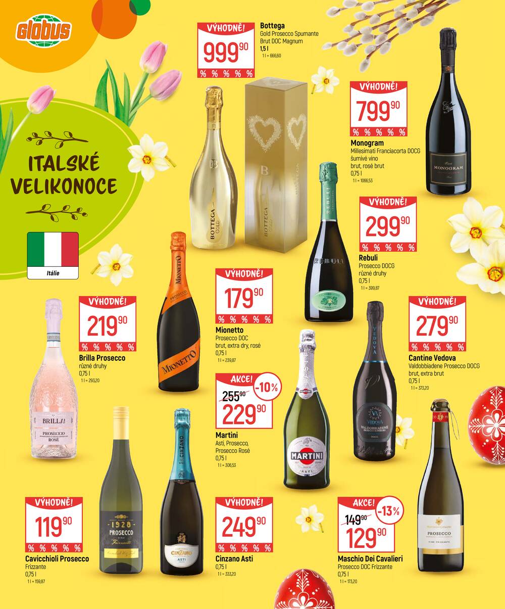 Akční leták Globus 4.3. - 5.4.2026 - Globus Chotíkov u Plzně