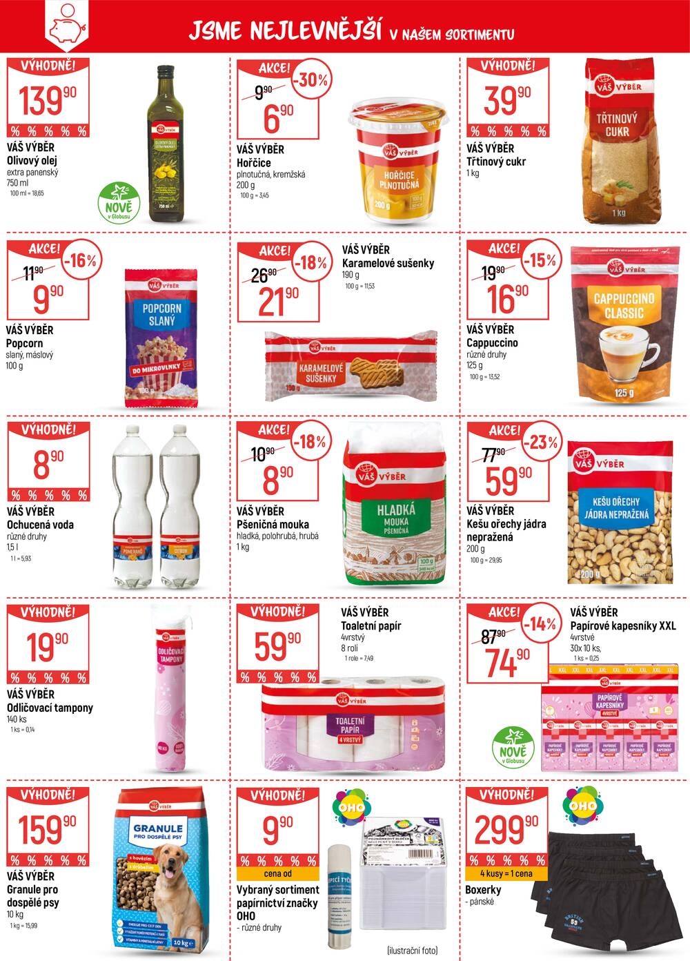 Akční leták Globus 4.3. - 10.3.2026 - Globus Chotíkov u Plzně