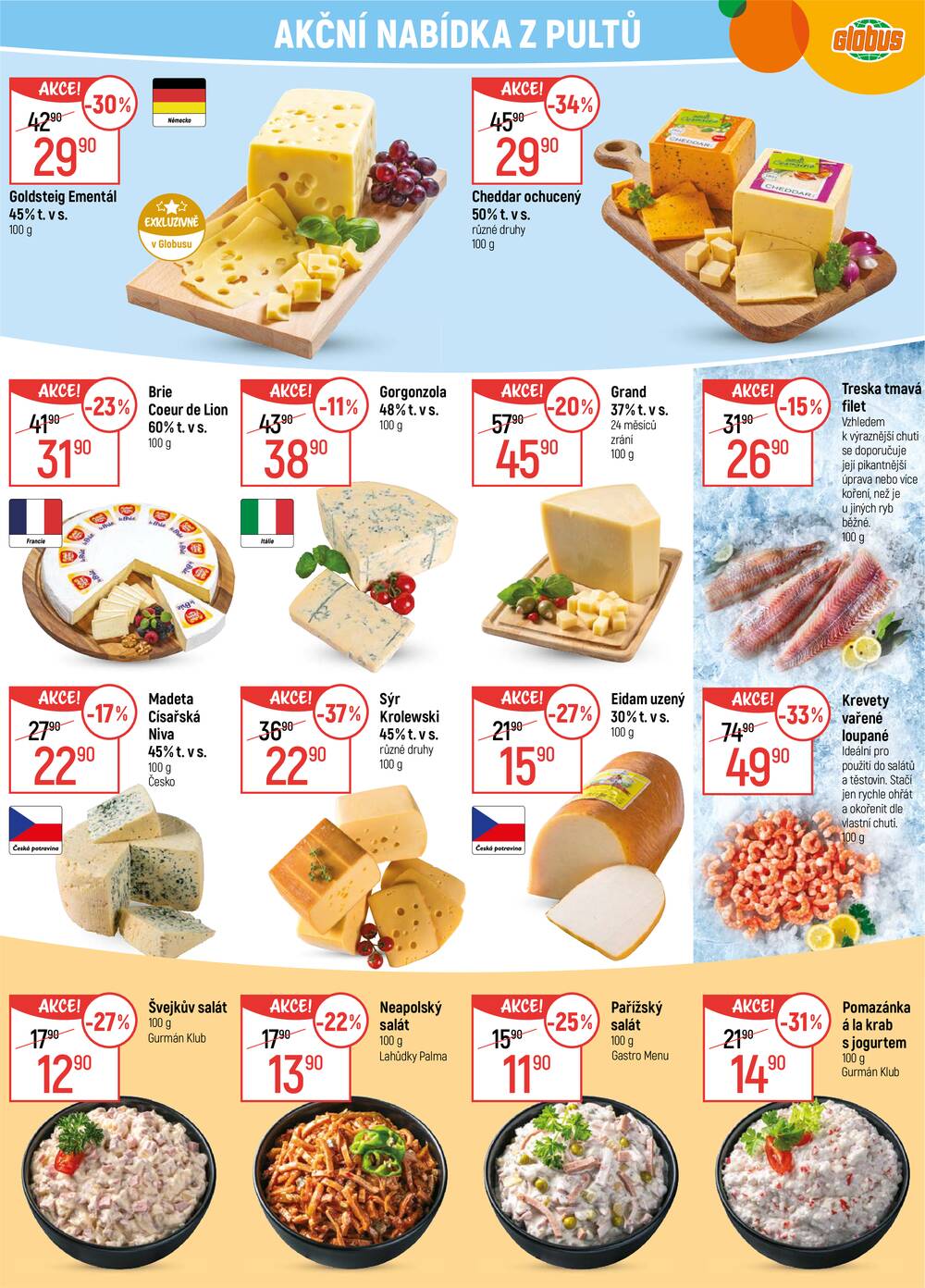 Akční leták Globus 4.3. - 10.3.2026 - Globus Chotíkov u Plzně