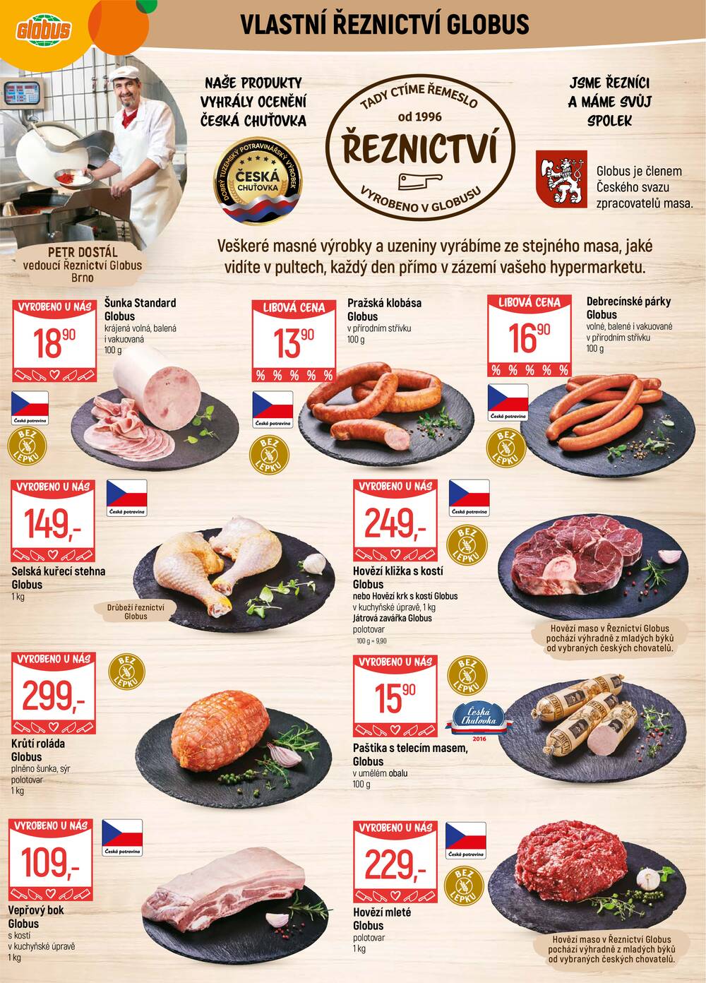 Akční leták Globus 4.3. - 10.3.2026 - Globus Brno Ivanovice