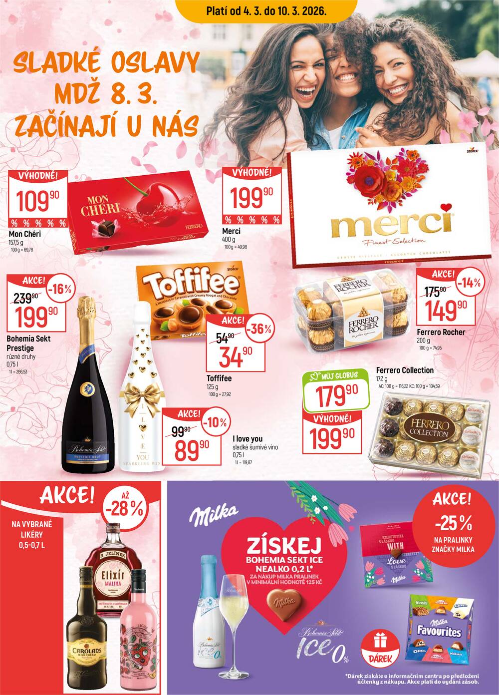 Akční leták Globus 4.3. - 10.3.2026 - Globus Brno Ivanovice