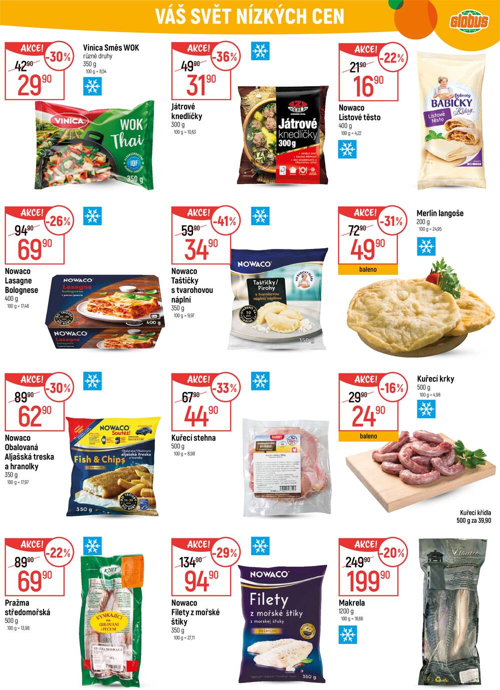 Akční leták Globus 4.3. - 10.3.2026 - Globus Brno Ivanovice
