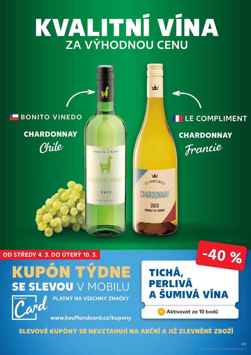 Leták Kaufland - Kaufland 4.3. - 10.3. - Kaufland - Praha 3 (Jarov) - strana 49