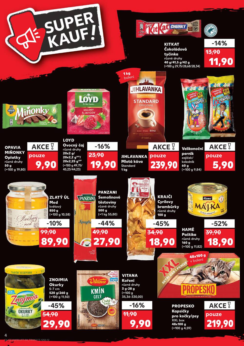 Kaufland 4.3. - 10.3. - Kaufland - Čáslav