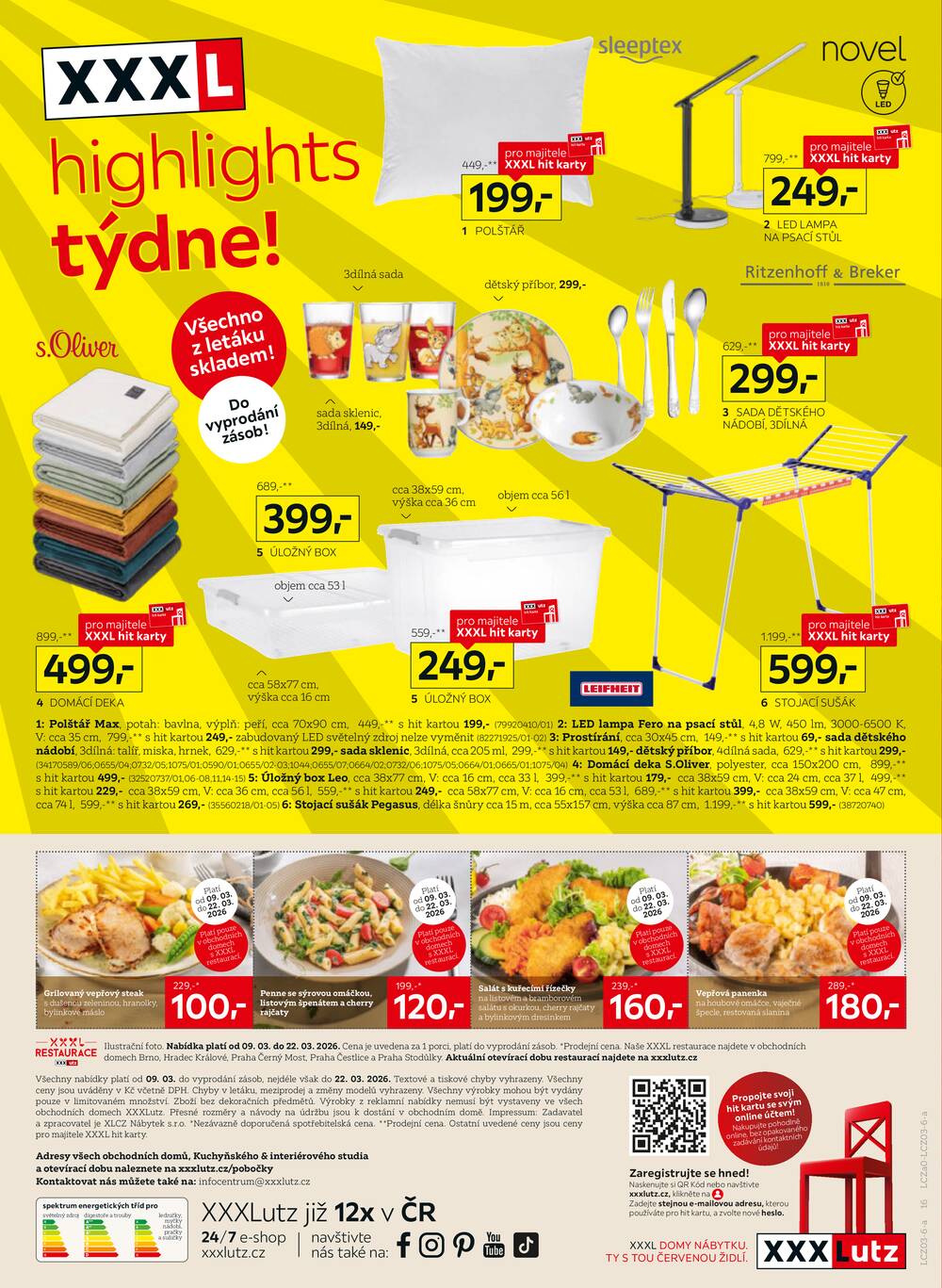 XXXLutz od 9.3. do 22.3.2026