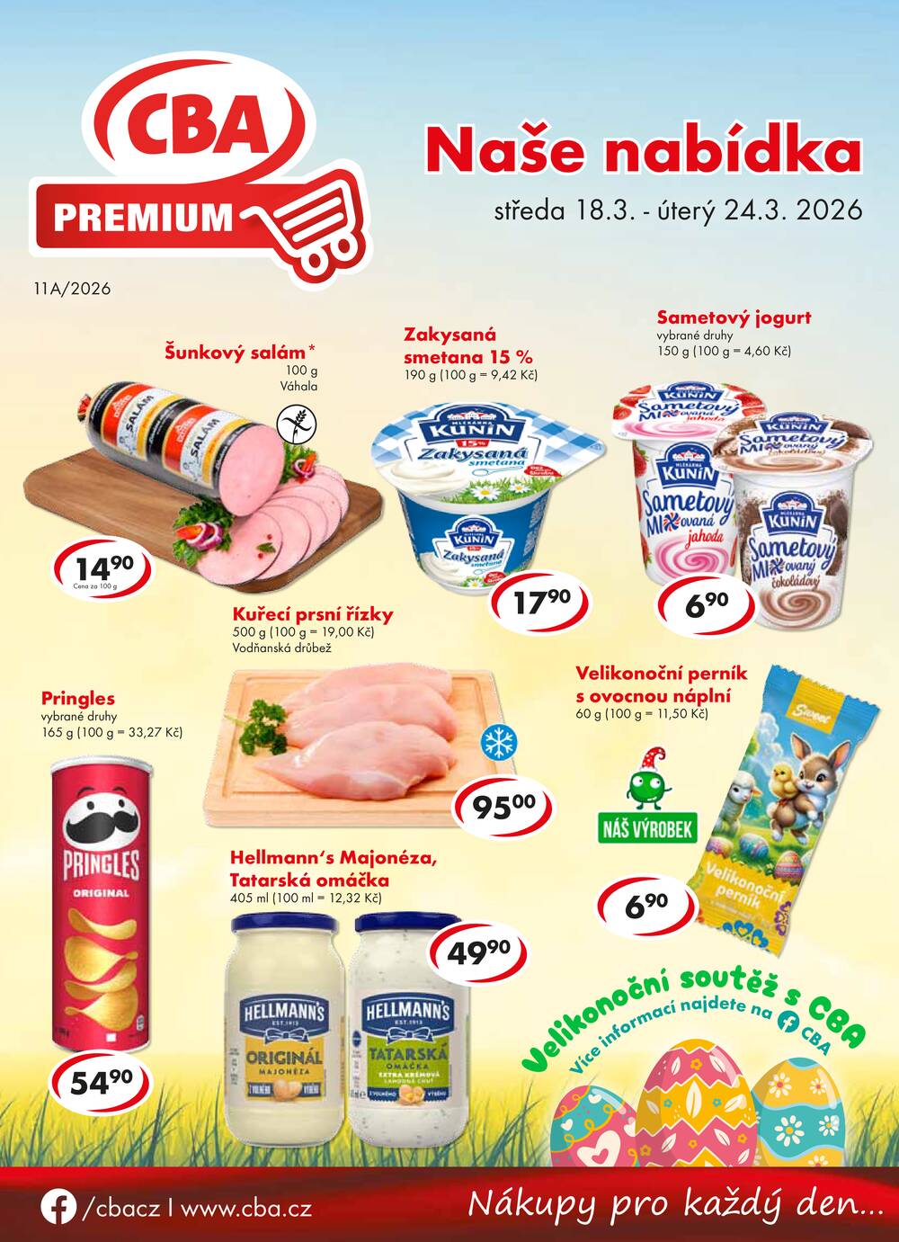 Leták CBA - CBA Premium od 18.3. do 24.3.2026 - strana 1 Leták CBA - CBA Premium od 18.3. do 24.3.2026 - strana 1