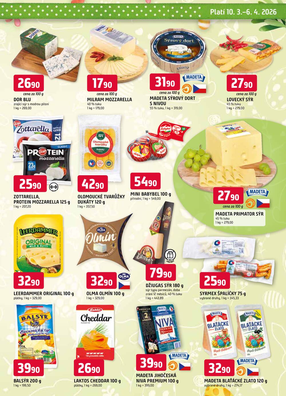 Trefa jarní speciál od 10.3. do 6.4.2026