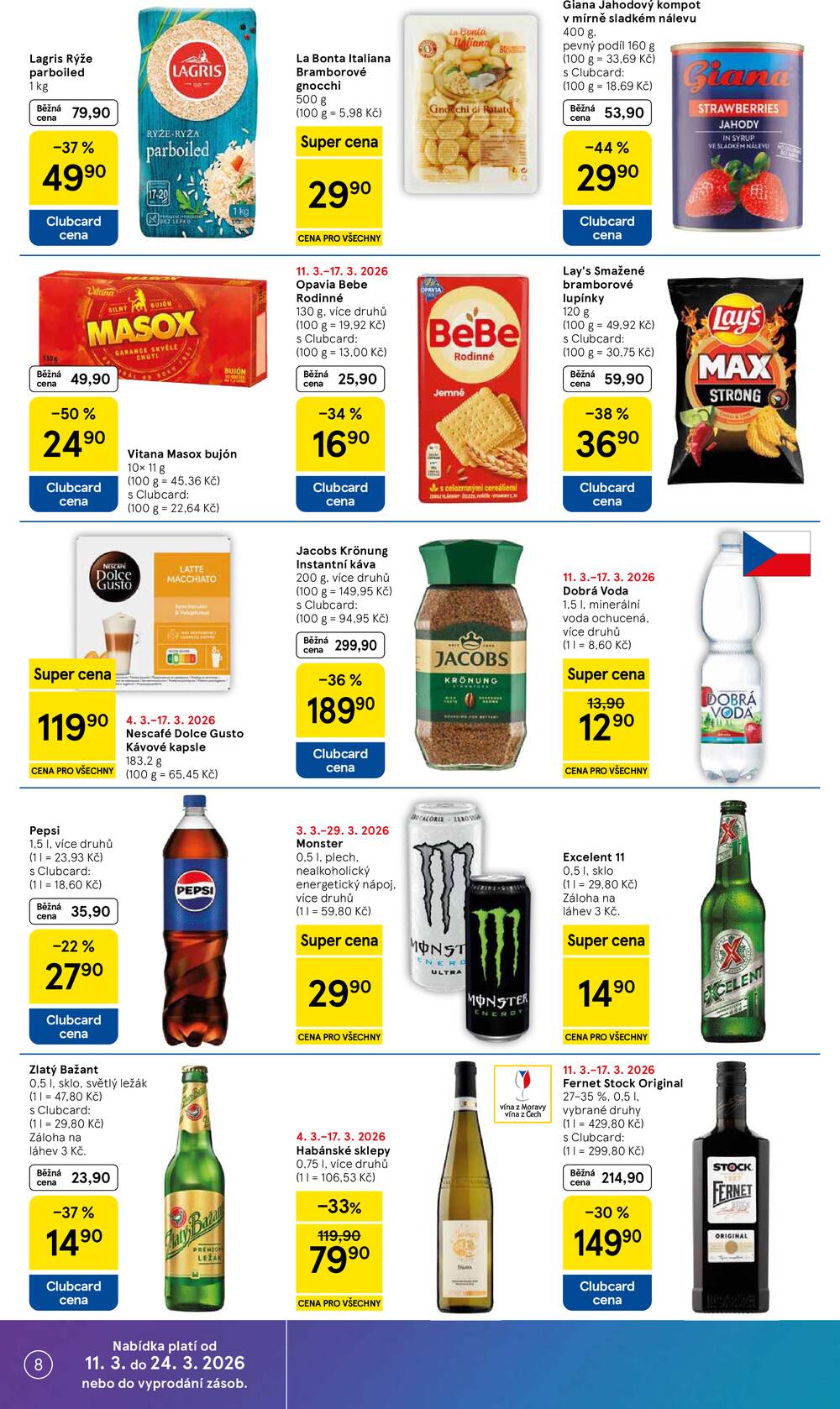 Tesco supermarkety od 11.3. do 17.3.2026