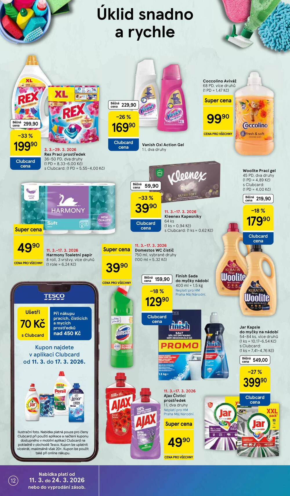 Leták Tesco - Tesco malé hypermarkety od 11.3. do 17.3.2026 - strana 12