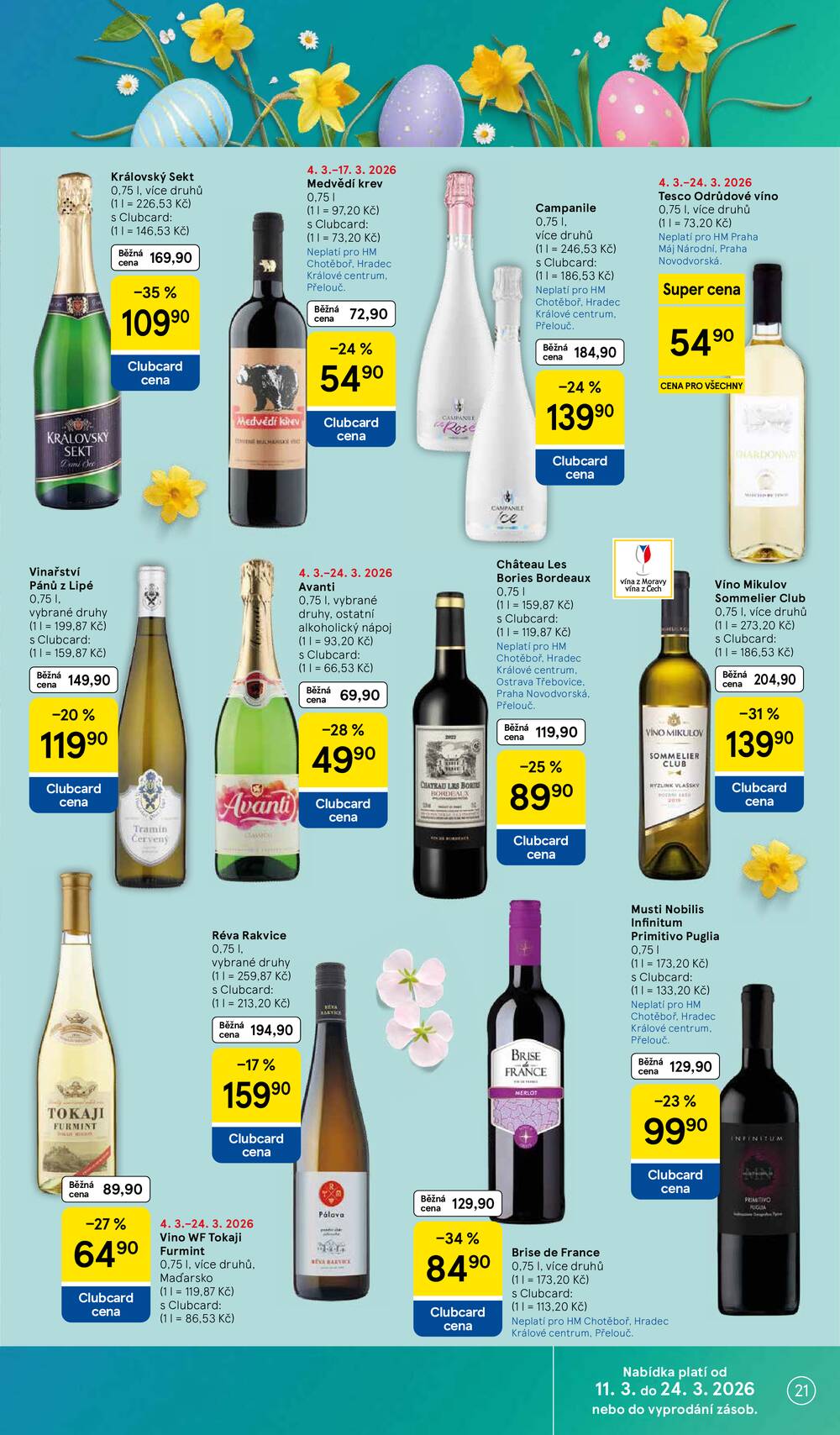 Leták Tesco - Tesco malé hypermarkety od 11.3. do 17.3.2026 - strana 21