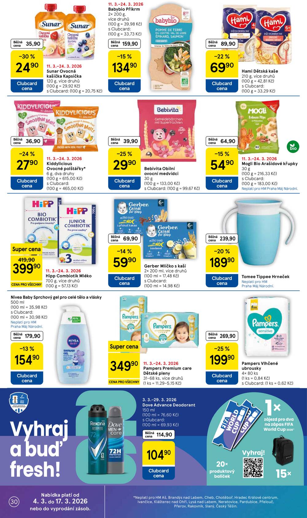 Leták Tesco - Tesco malé hypermarkety od 11.3. do 17.3.2026 - strana 30