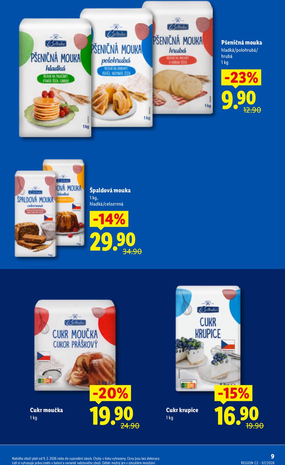 Lidl Ceny v klidu od 9.2. 