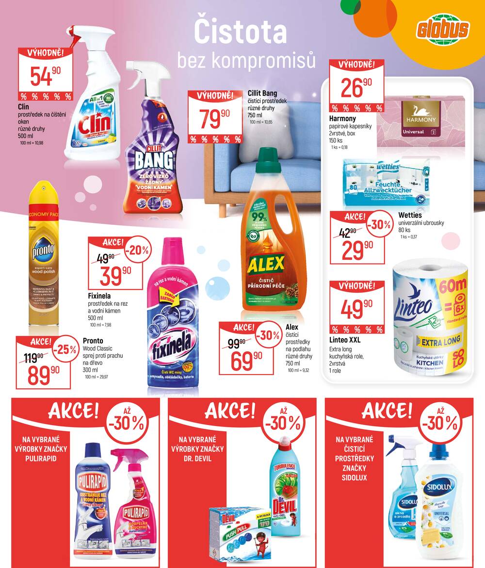 Akční leták Globus 11.3. - 5.4.2026 - Globus Praha - Čakovice