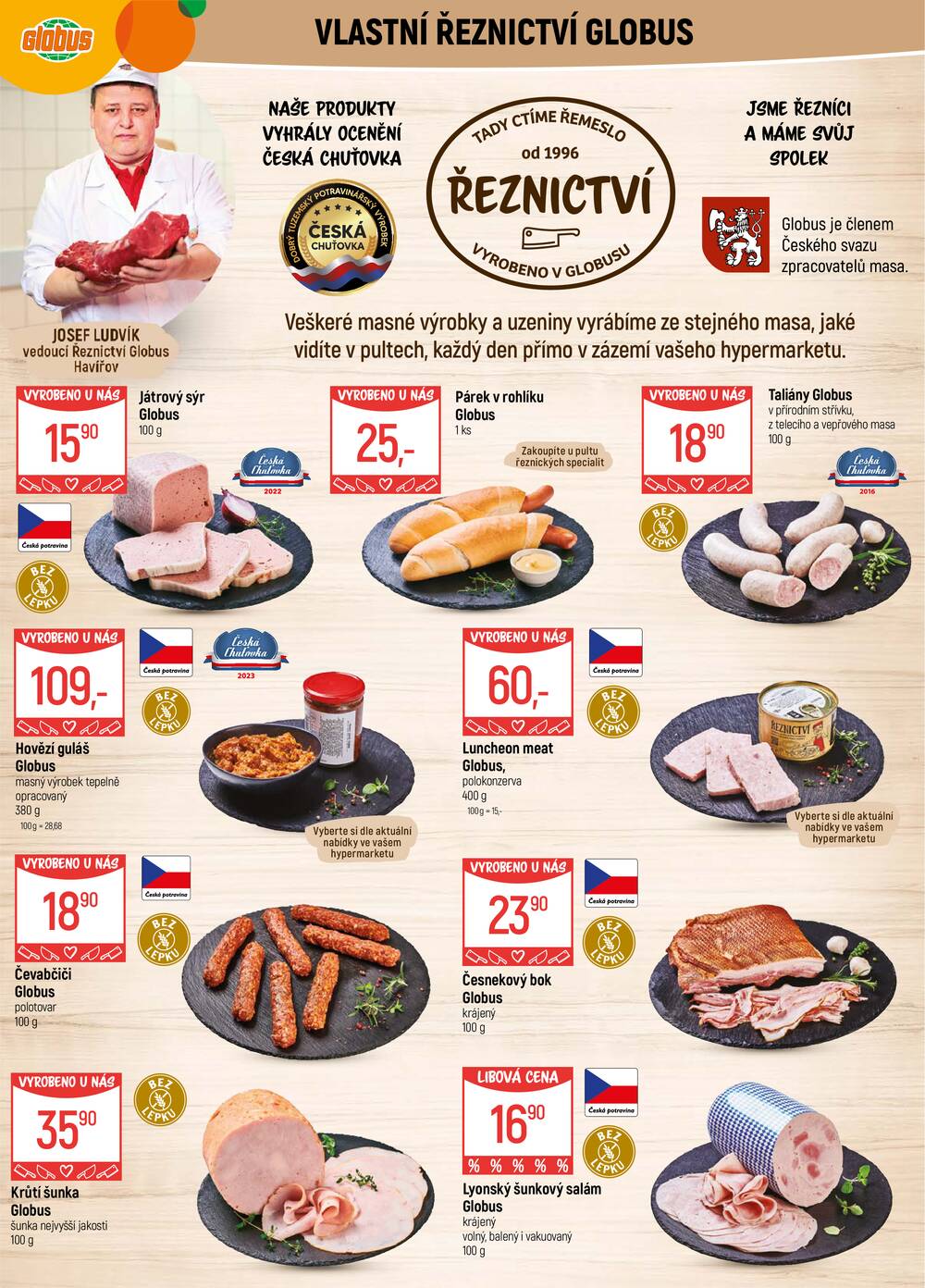 Leták Globus - Akční leták Globus 11.3. - 17.3.2026 - Globus Havířov - strana 6