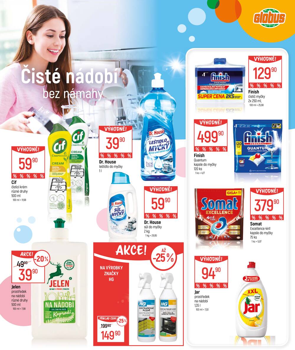 Akční leták Globus 11.3. - 5.4.2026 - Globus Chomutov