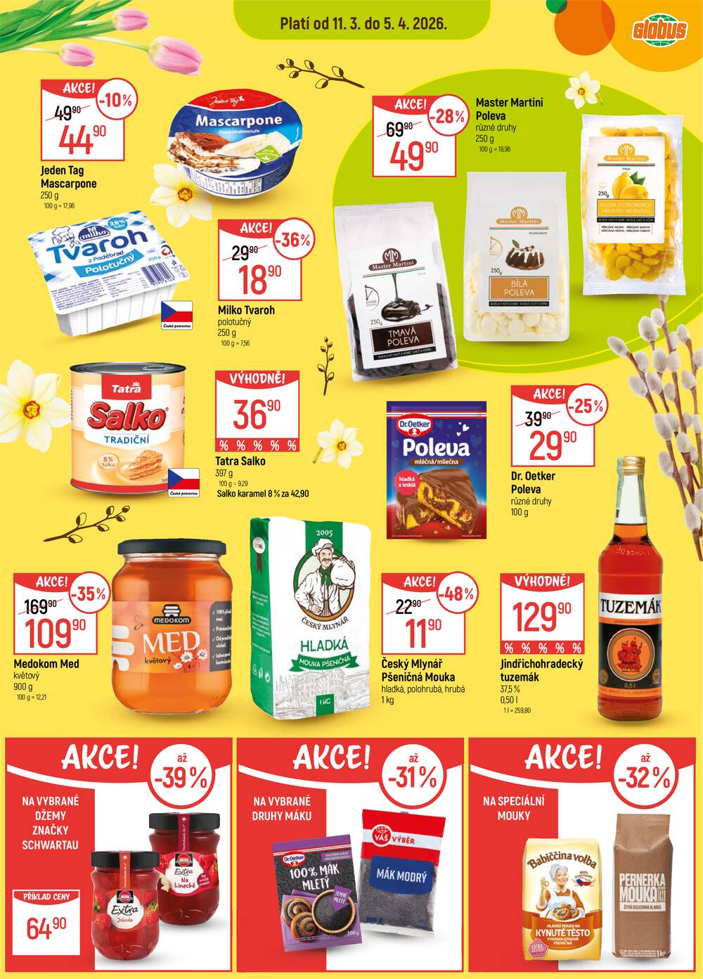Akční leták Globus 11.3. - 17.3.2026 - Globus Chomutov