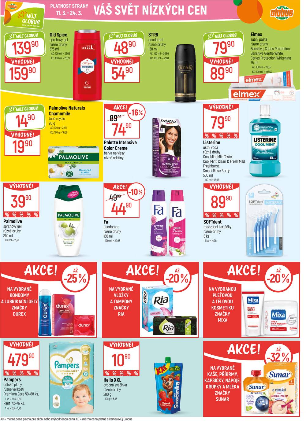 Akční leták Globus 11.3. - 17.3.2026 - Globus Chomutov