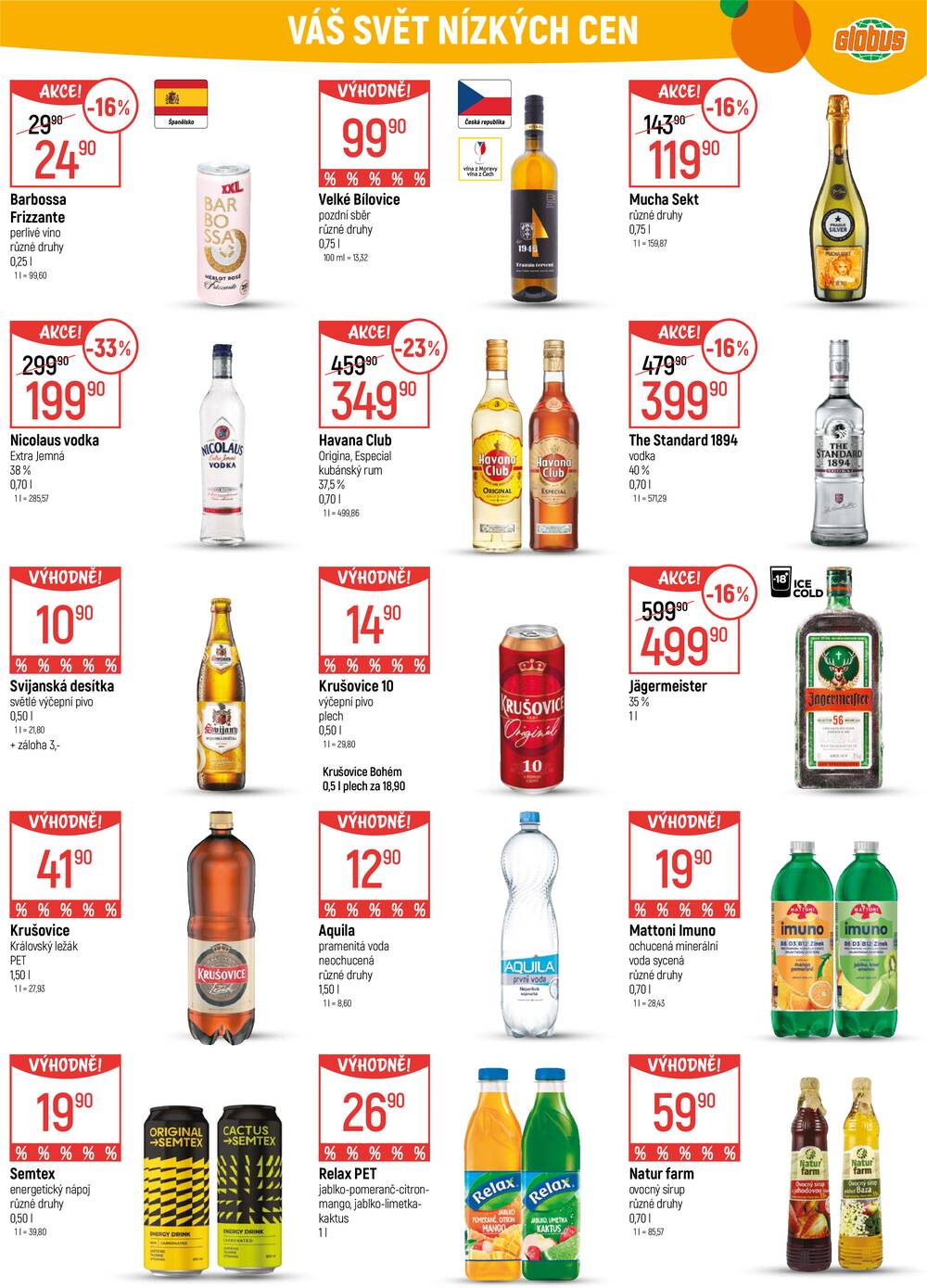 Akční leták Globus 11.3. - 17.3.2026 - Globus Liberec