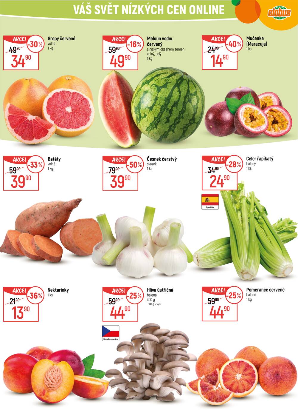 Leták Globus - Akční leták Globus 11.3. - 17.3.2026 - Globus Olomouc - strana 2 Leták Globus - Akční leták Globus 11.3. - 17.3.2026 - Globus Olomouc - strana 2
