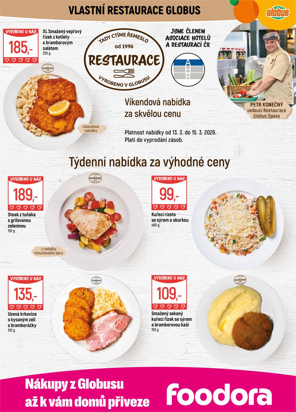 Akční leták Globus 11.3. - 17.3.2026 - Globus Opava