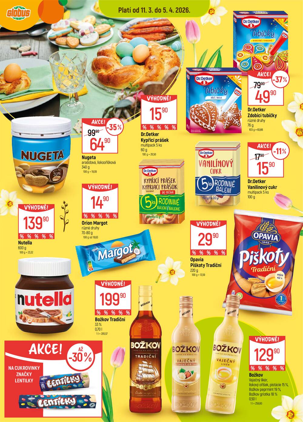 Akční leták Globus 11.3. - 17.3.2026 - Globus Opava