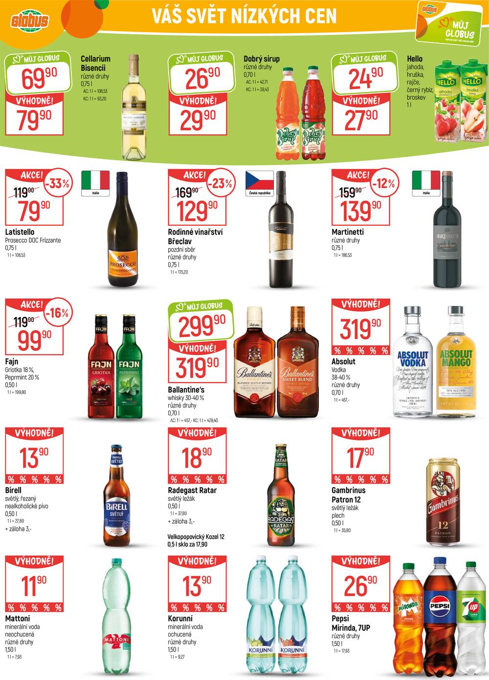 Akční leták Globus 11.3. - 17.3.2026 - Globus Opava