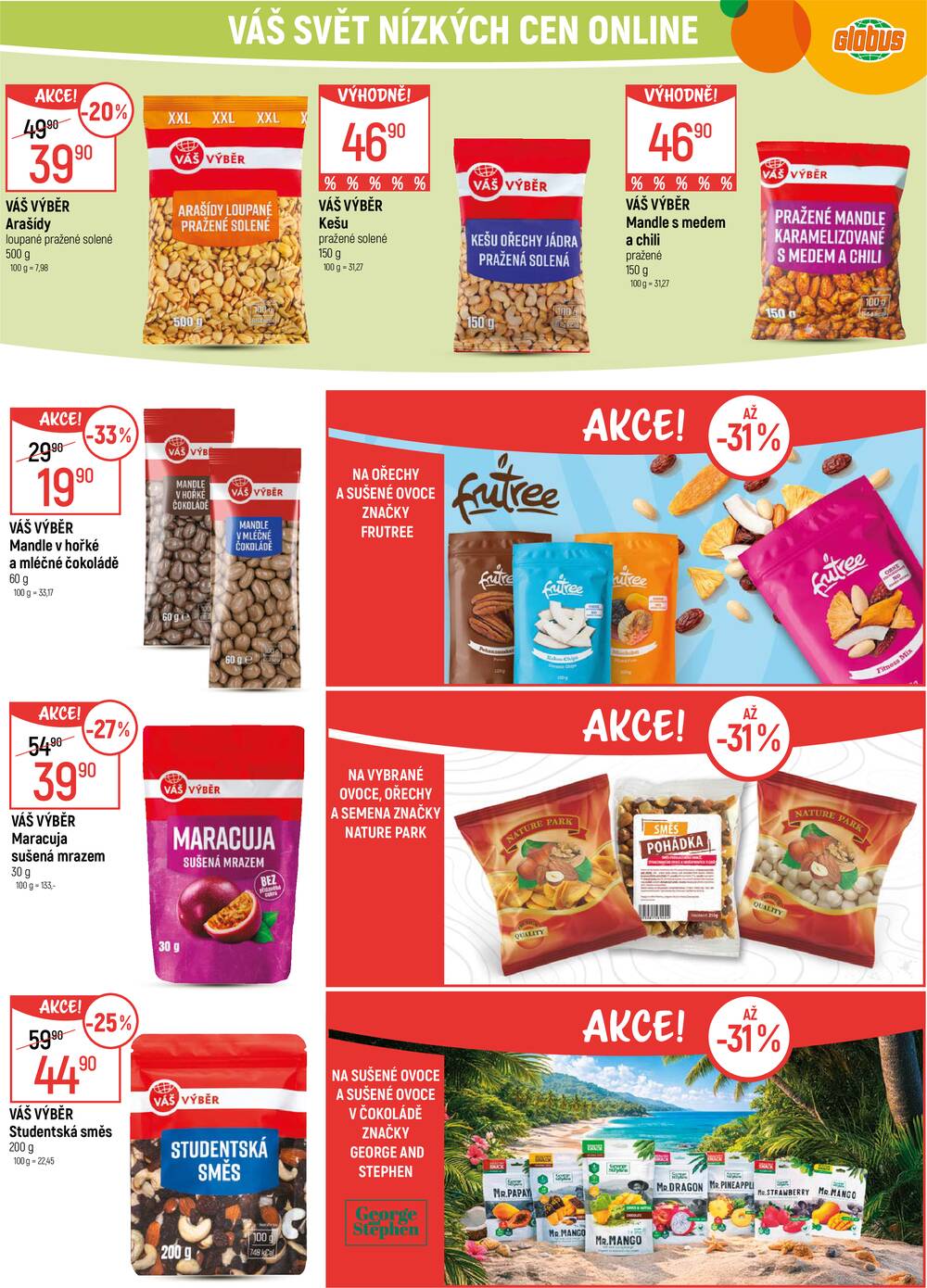 Akční leták Globus 11.3. - 17.3.2026 - Globus Ostrava