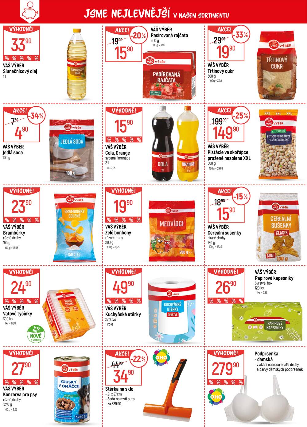 Akční leták Globus 11.3. - 17.3.2026 - Globus Chotíkov u Plzně