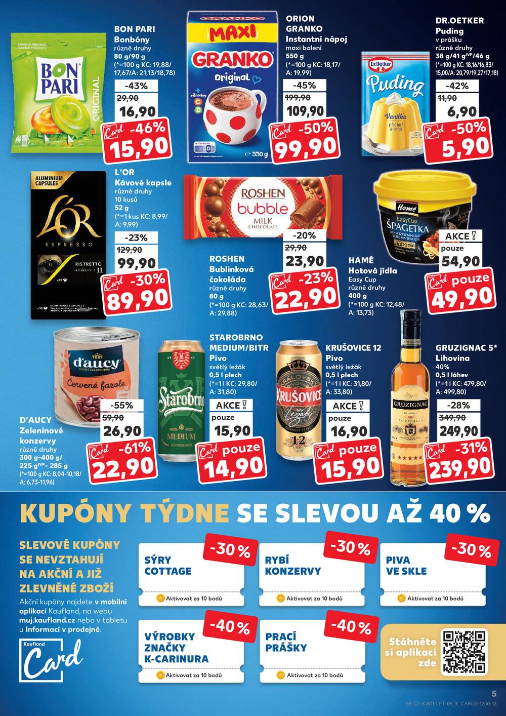 Leták Kaufland - Kaufland 11.3. - 17.3. - Kaufland - Třeboň - strana 5