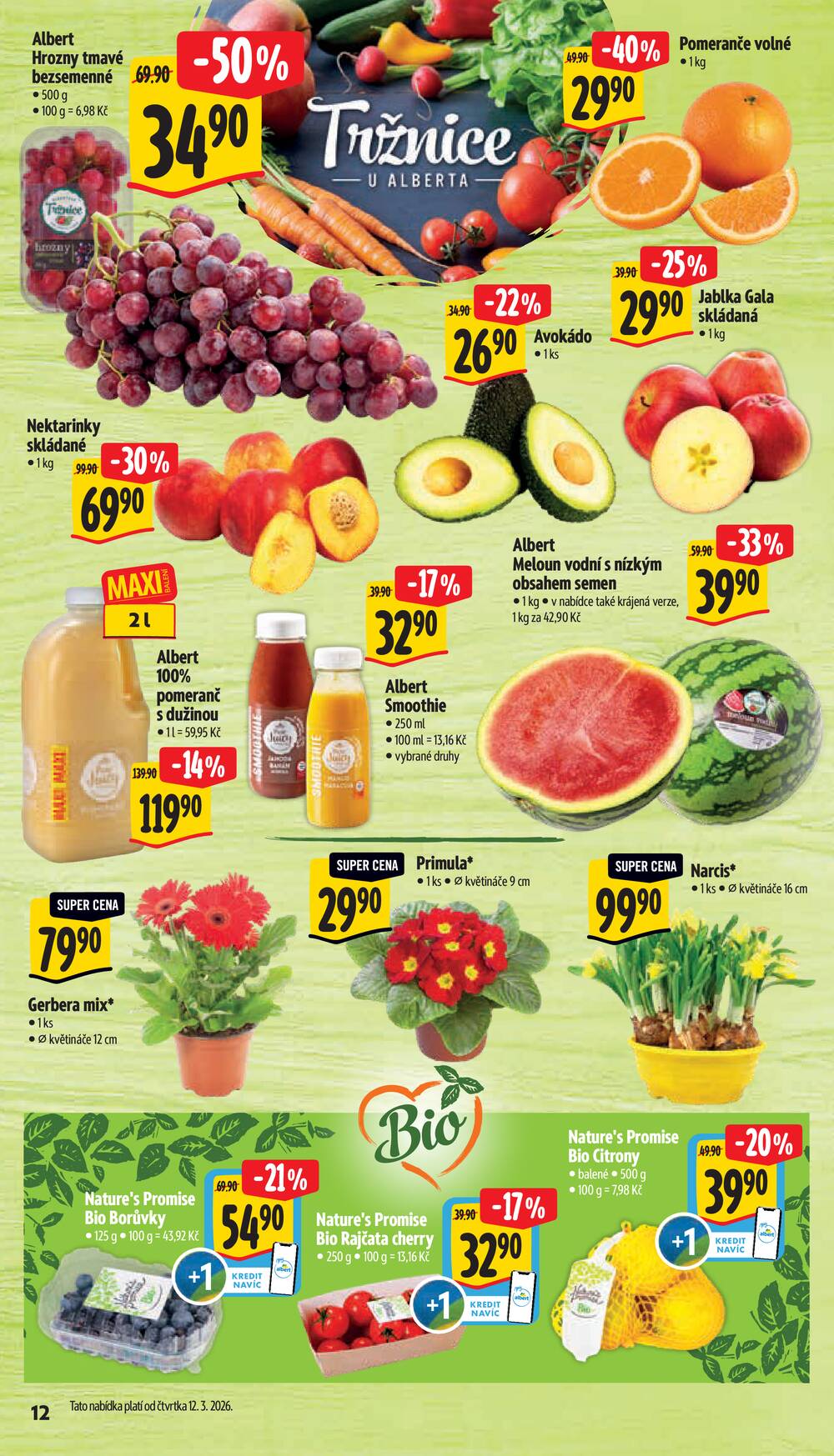 Albert Supermarket od 11.3. do 17.3.2026