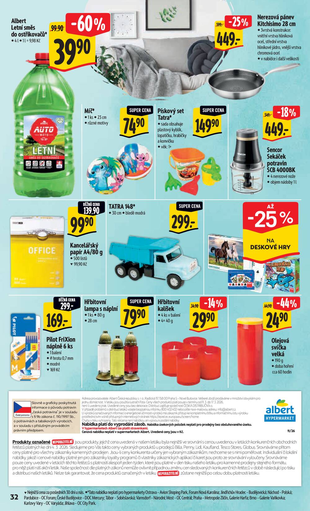 Leták Albert - Albert  Hypermarket od 11.3. do 17.3.2026 - strana 34