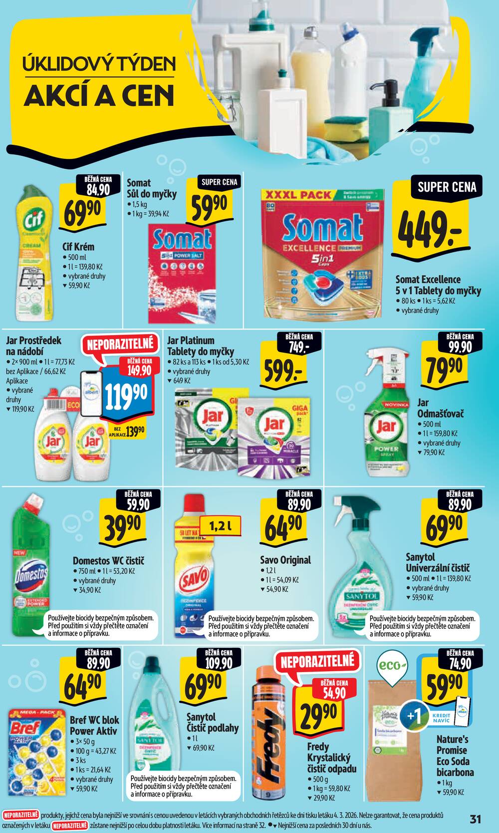 Leták Albert - Albert Hypermarket Jihomoravský od 11.3. do 17.3.2026 - strana 39 Leták Albert - Albert Hypermarket Jihomoravský od 11.3. do 17.3.2026 - strana 39