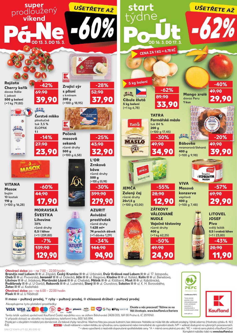 Kaufland 11.3. - 17.3. - Kaufland - Český Krumlov