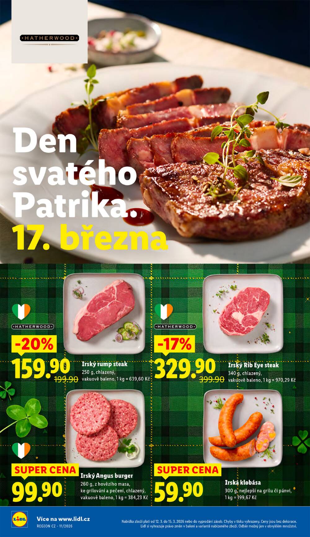 Lidl Čtvrtek od 12.3. do 15.3.2026