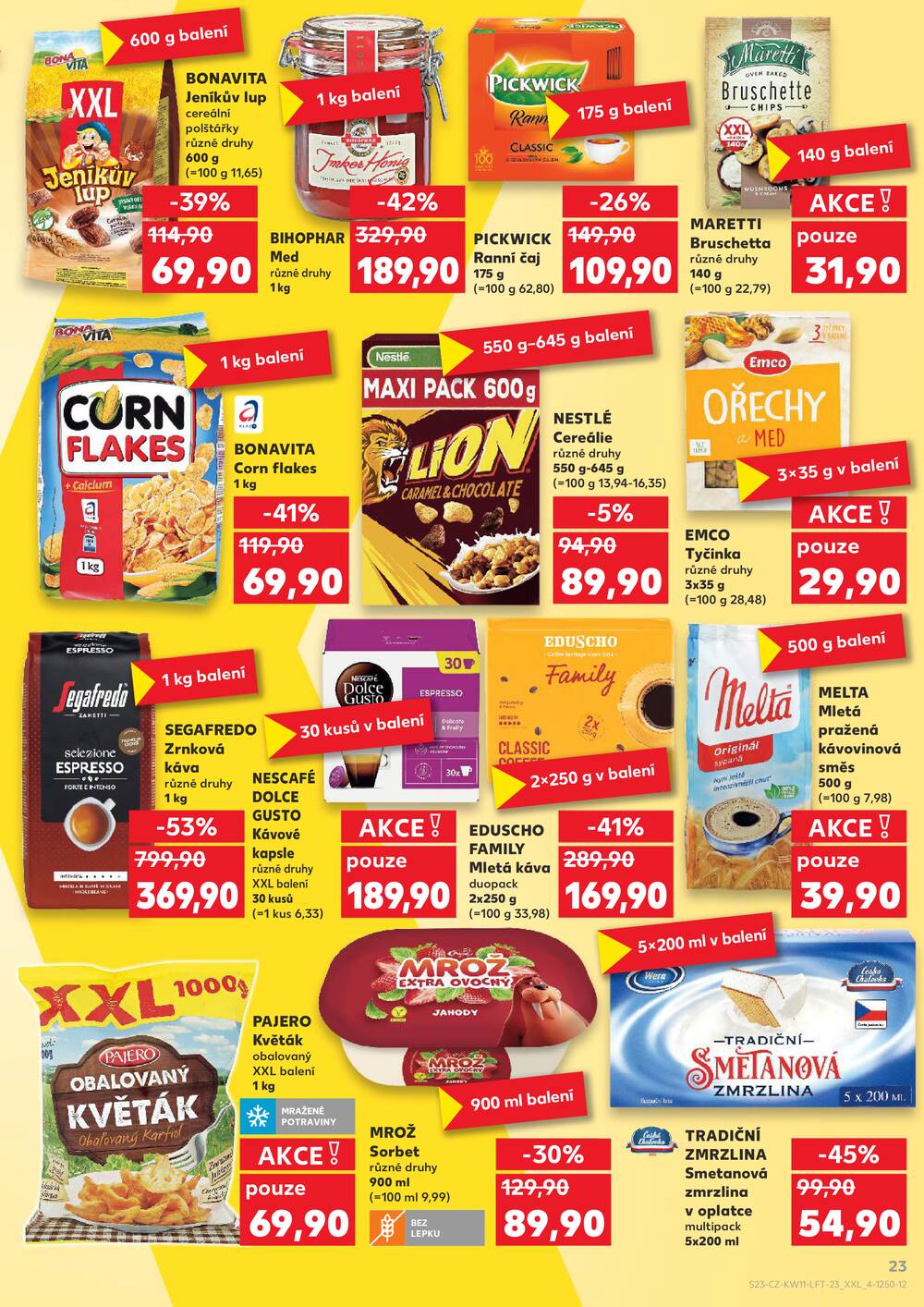 Leták Kaufland - Kaufland 11.3. - 17.3. - Kaufland - Opava - Předměstí - strana 23