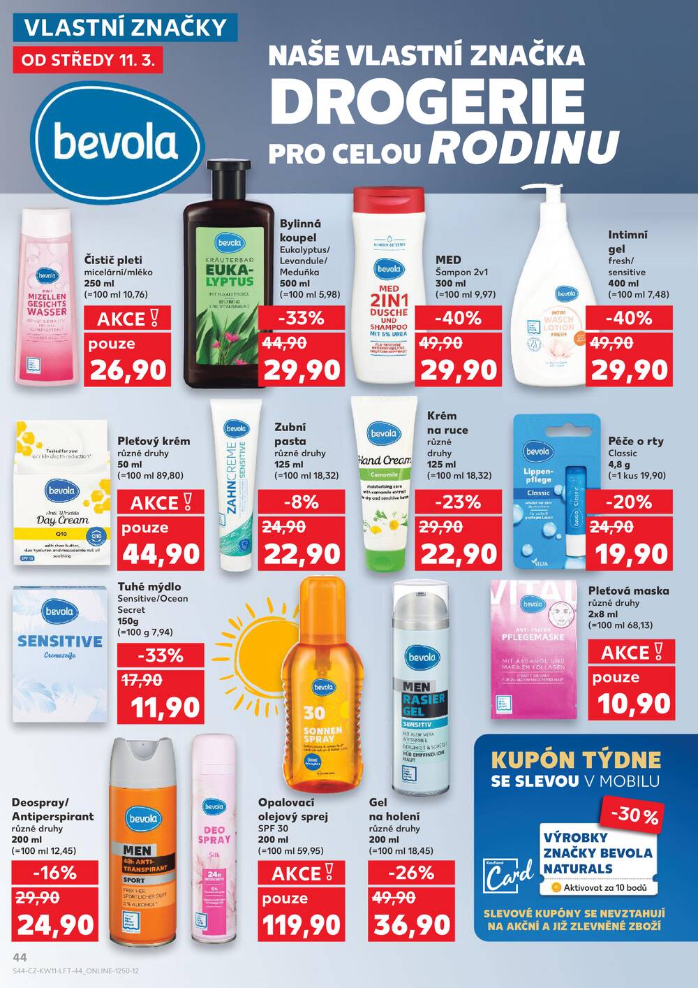 Leták Kaufland - Kaufland 11.3. - 17.3. - Kaufland - Opava - Předměstí - strana 44 Leták Kaufland - Kaufland 11.3. - 17.3. - Kaufland - Opava - Předměstí - strana 44