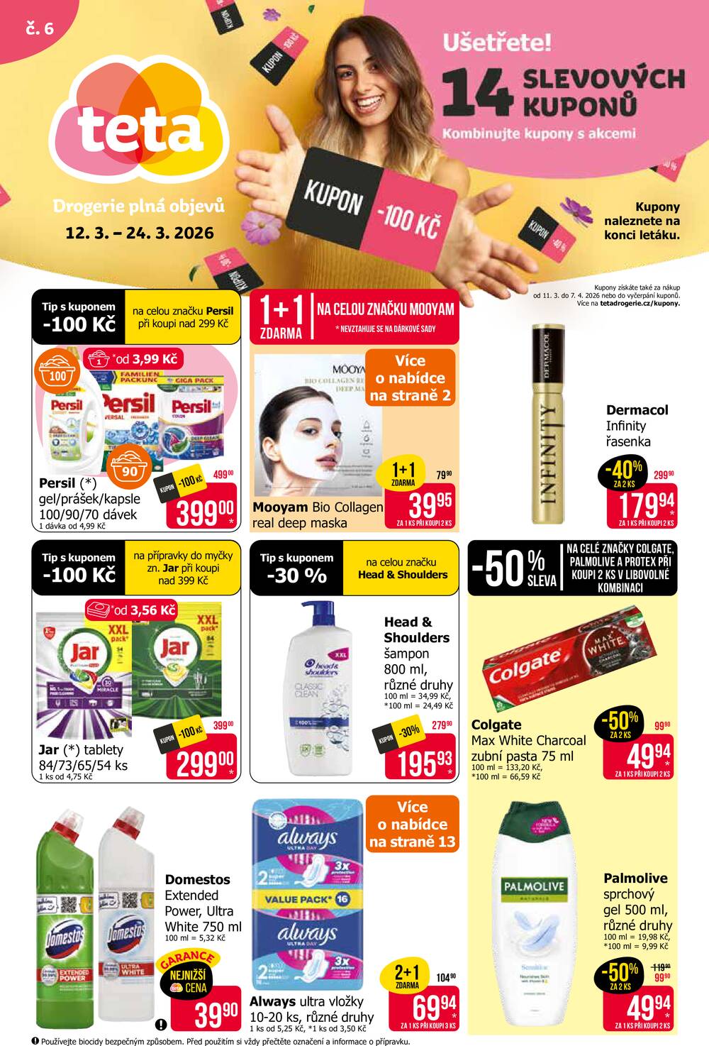 Teta drogerie  od 12.3. do 24.3.2026