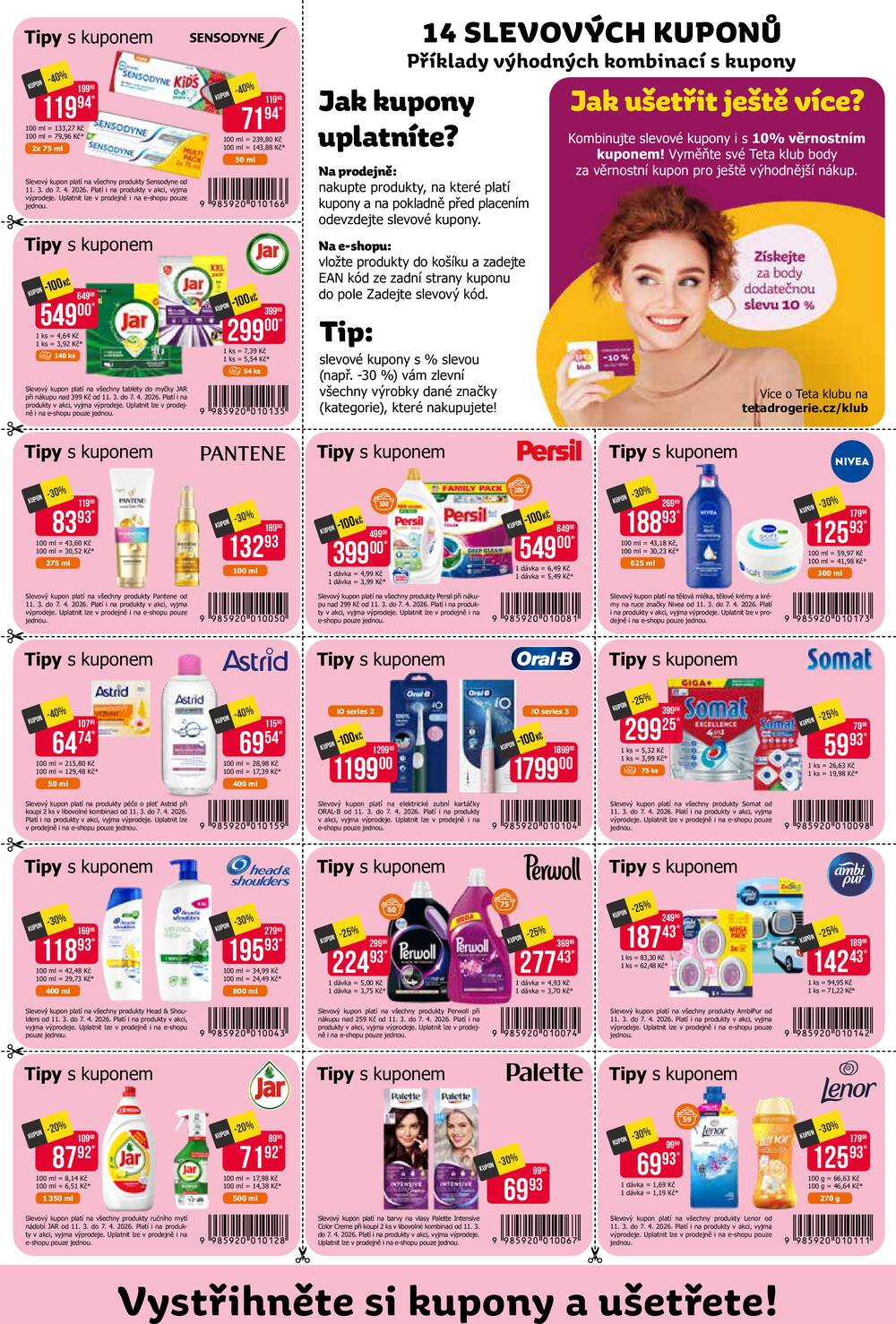 Teta drogerie  od 12.3. do 24.3.2026