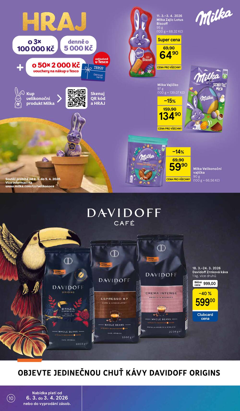 Tesco malé hypermarkety od 18.3. do 24.3.2026