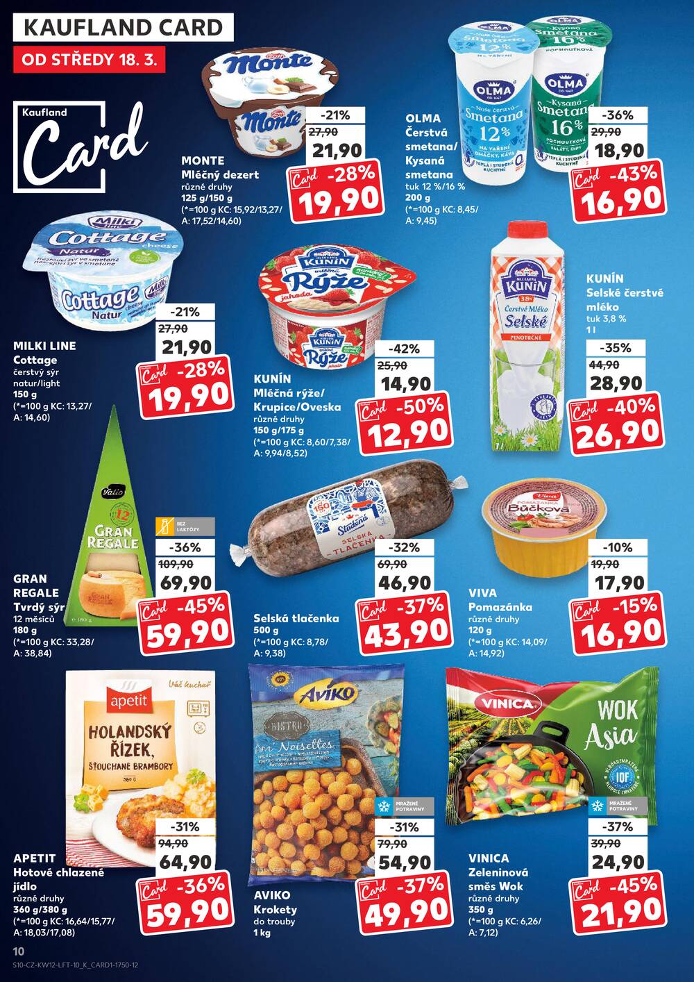 Leták Kaufland - Kaufland 18.3. - 24.3. - Kaufland - Náchod - strana 10