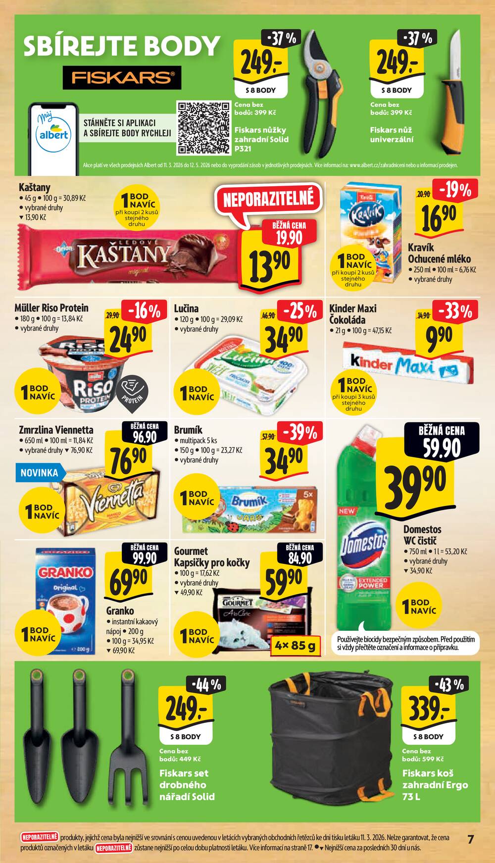 Albert Supermarket od 18.3. do 24.3.2026