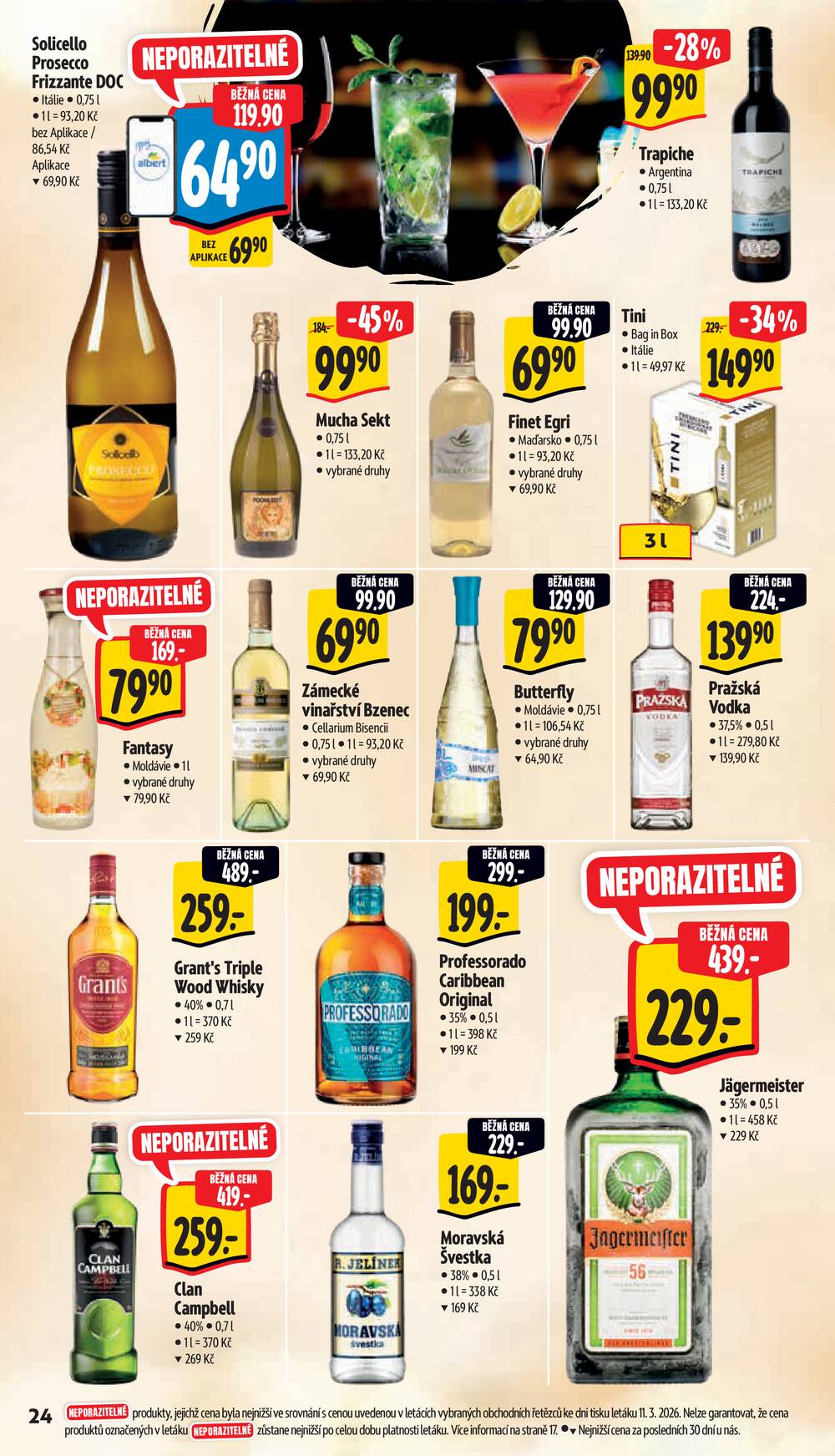 Albert Supermarket od 18.3. do 24.3.2026