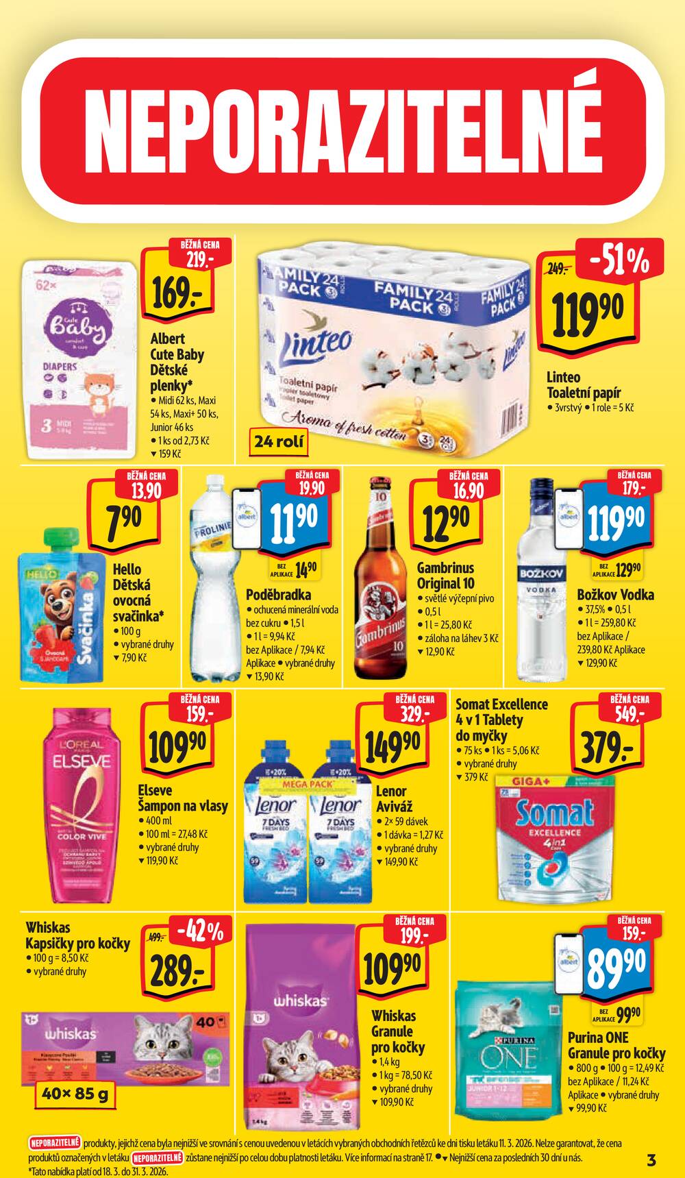 Albert Supermarket Jihomoravský od 18.3. do 24.3.2026