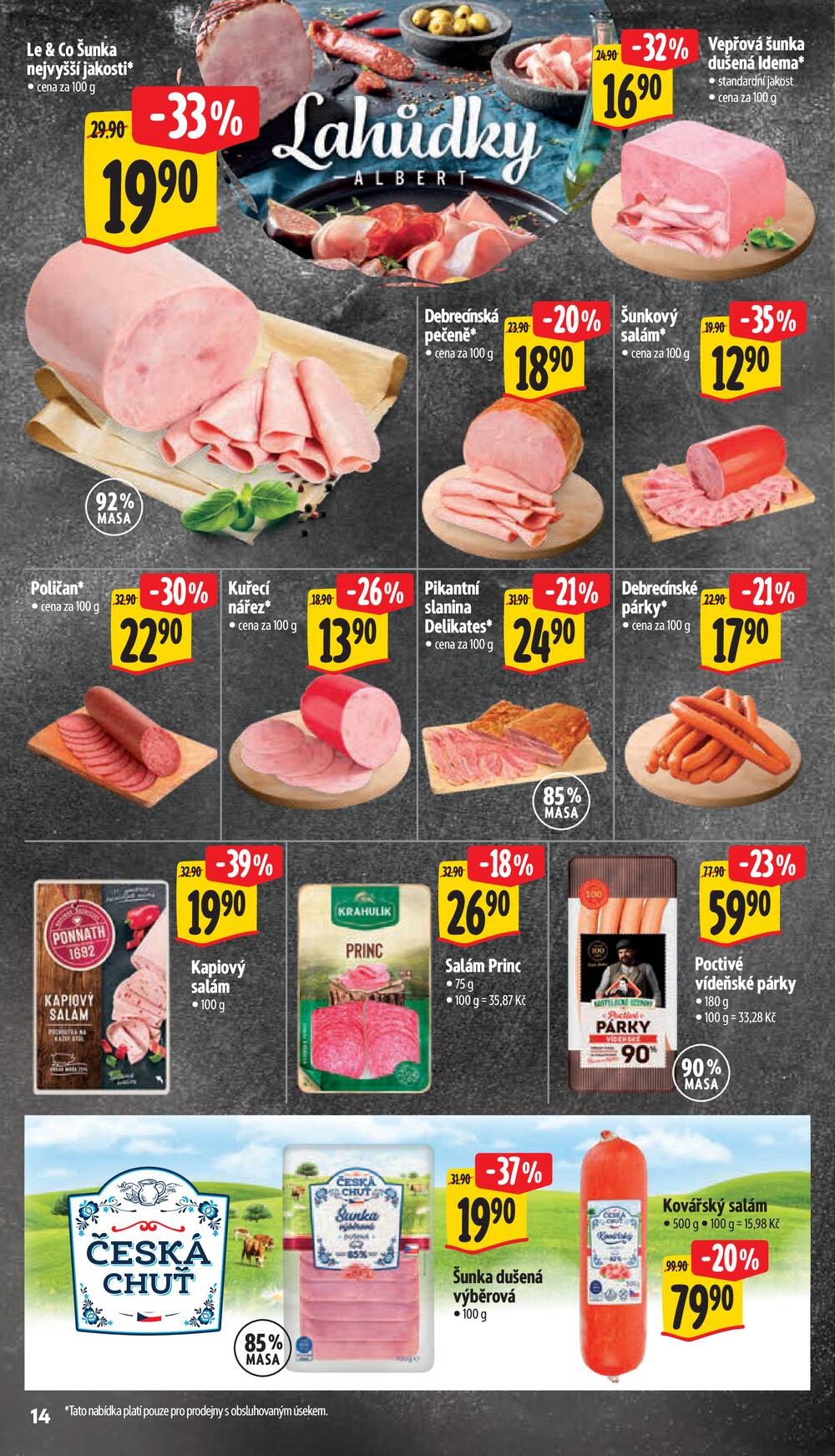 Albert Supermarket Jihomoravský od 18.3. do 24.3.2026