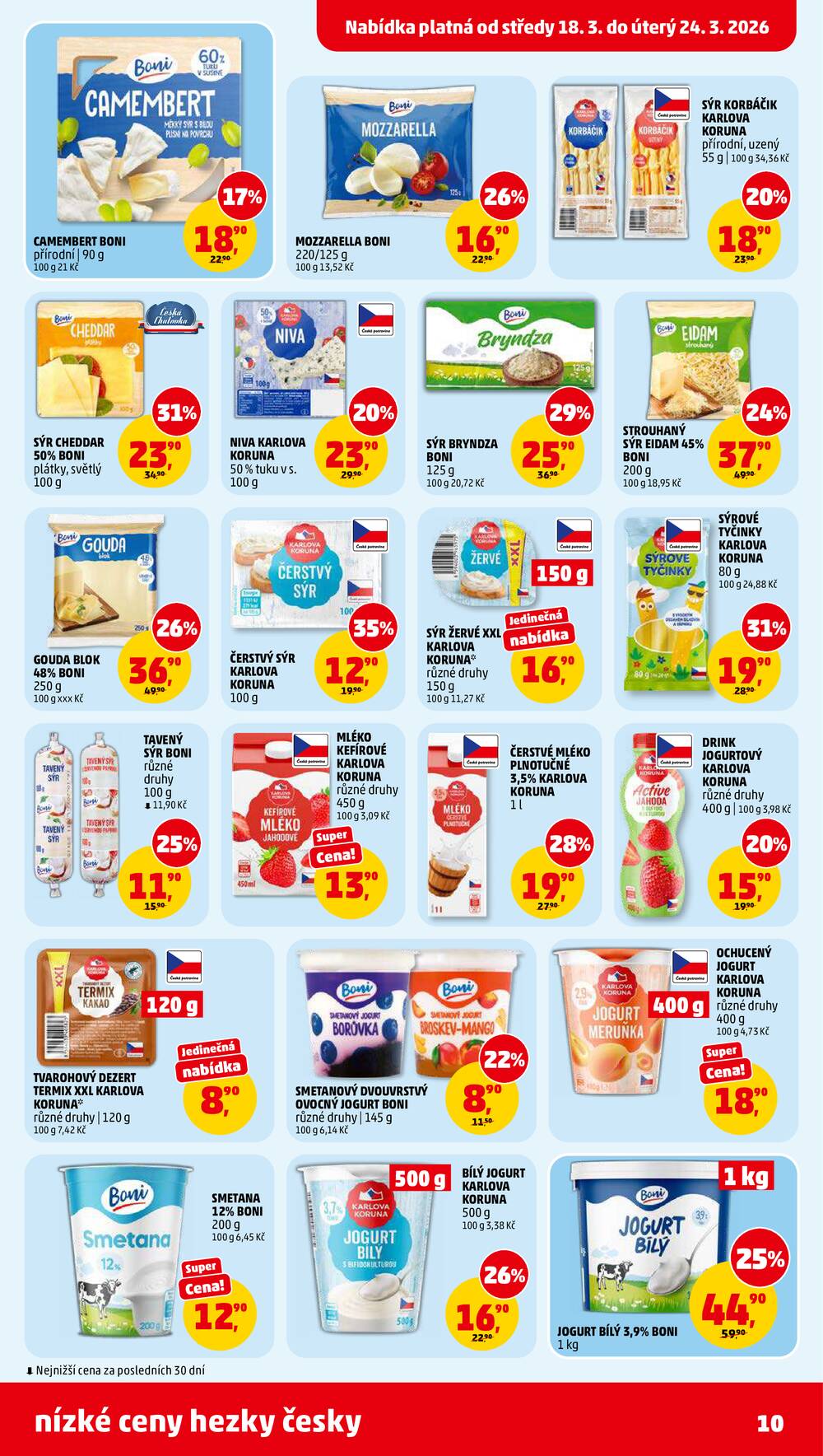 Penny Market od 18.3. do 24.3.2026