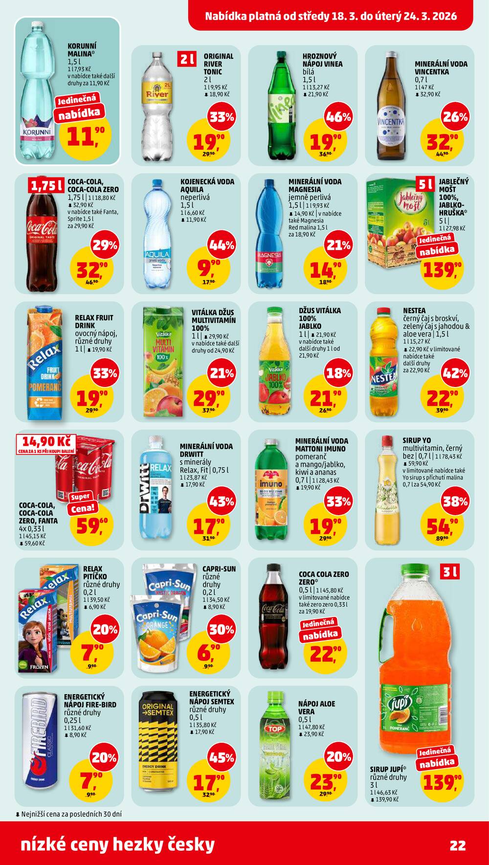 Penny Market od 18.3. do 24.3.2026