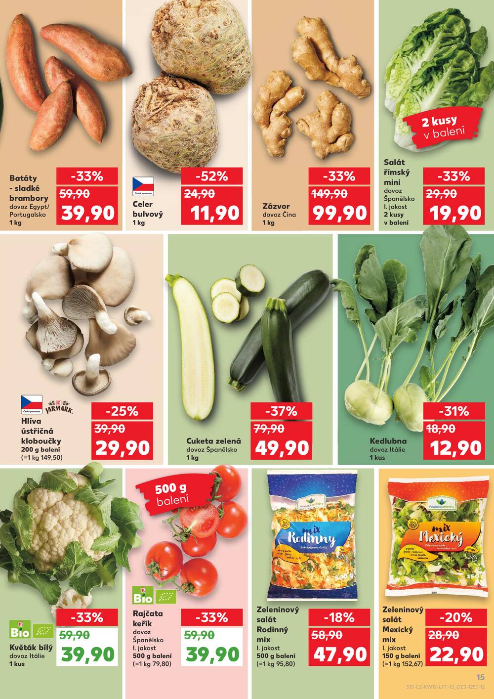 Leták Kaufland - Kaufland 18.3. - 24.3. - Kaufland - Žatec - strana 15