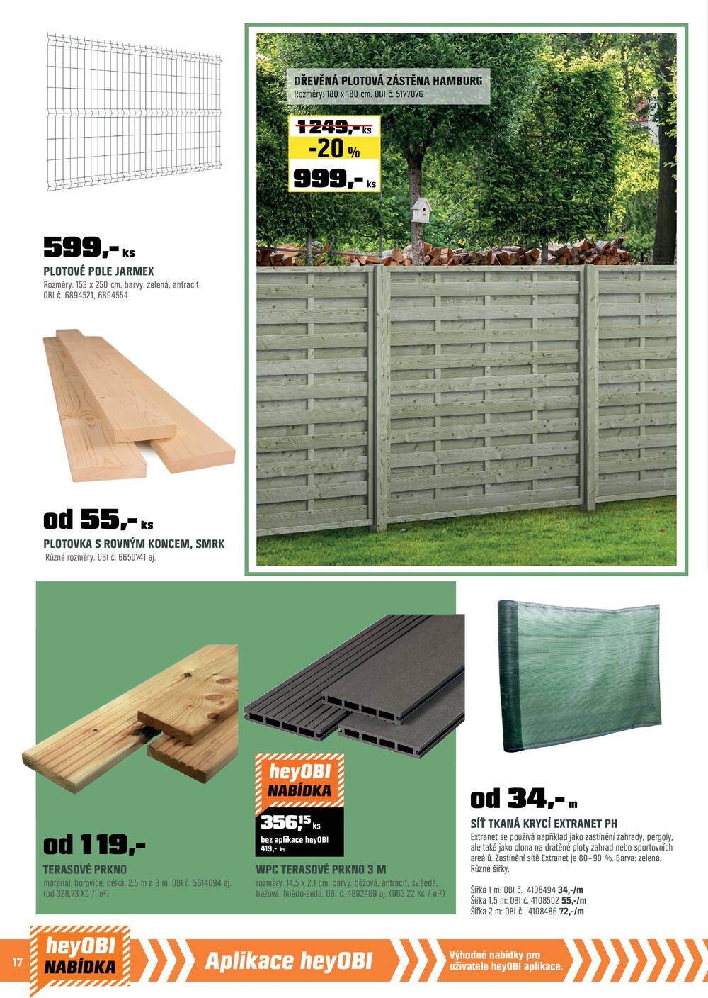 Leták OBI - OBI od 16.3. do 31.3.2026 - strana 18