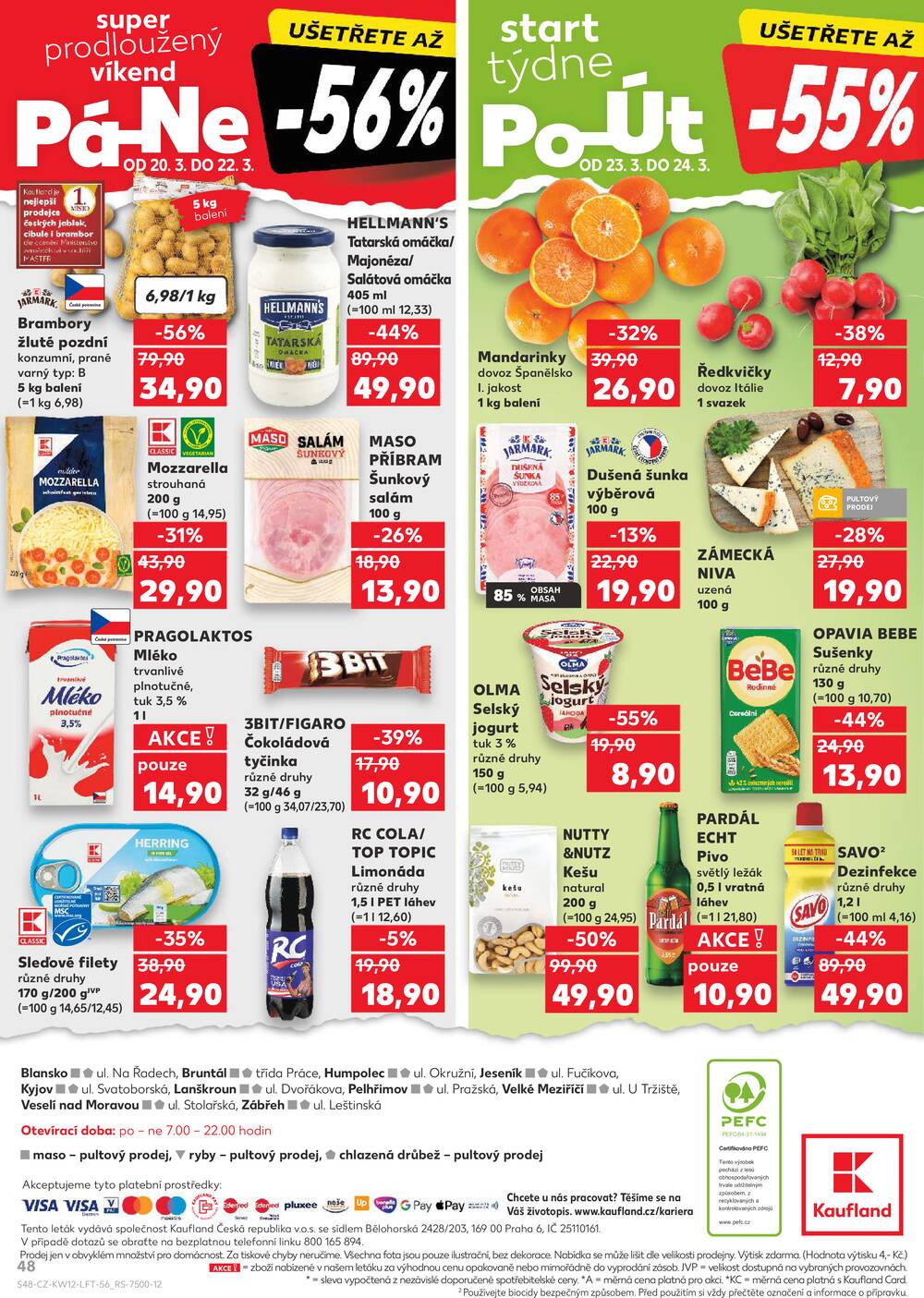 Kaufland 18.3. - 24.3. - Kaufland - Pelhřimov